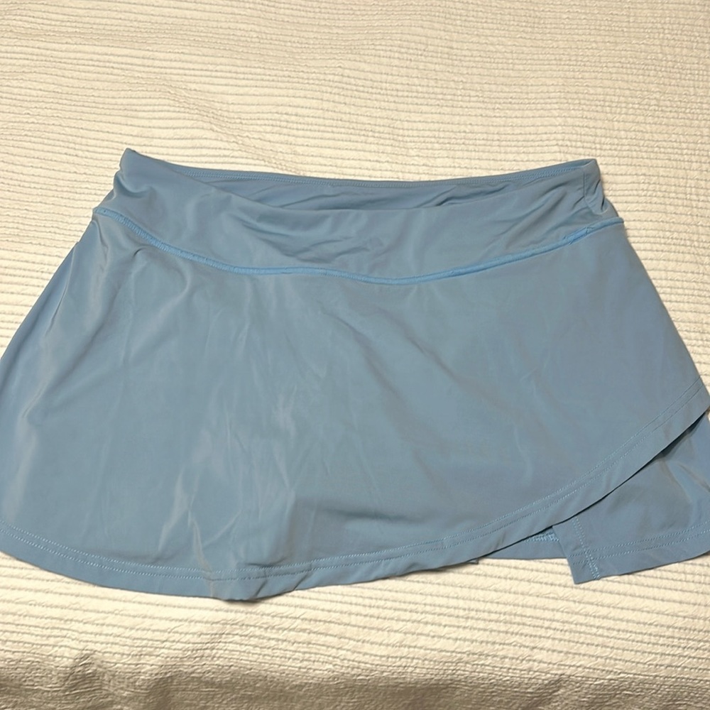 Blue tennis skirt